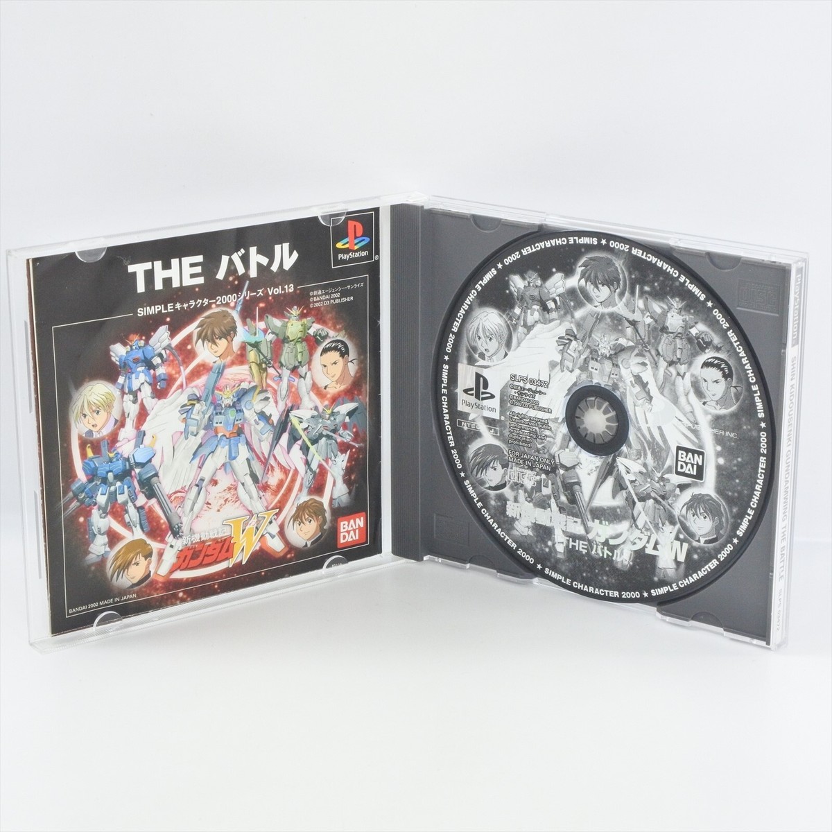 KONAMI - 紀衣 The Battle 13 Shin Kidousenki Gundam W Wing PS1 Playstation For JP
