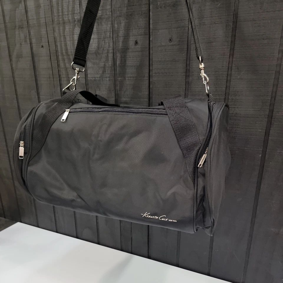 Kenneth Cole NY Duffel Bag Nylon Soft side Day Trip Overnight Carry On Luggage - Image 2 of 4