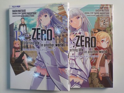 Re: Zero A Day in the Capital 1 to 2 Complete Series J-Pop BUY COMICS SHOP