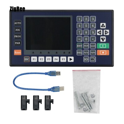 TC5510V 1Axis CNC Controller w/3.5'' Color LCD For CNC Router Servo Stepper Motor
