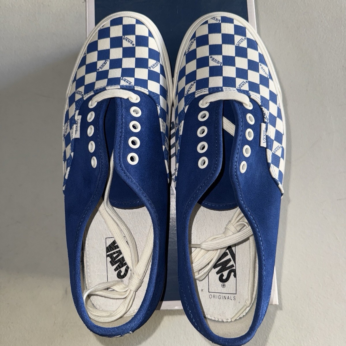 Vans Vault OG Authentic LX 11.5 Blue Rare Vtg Wtaps DEFCON Blends 