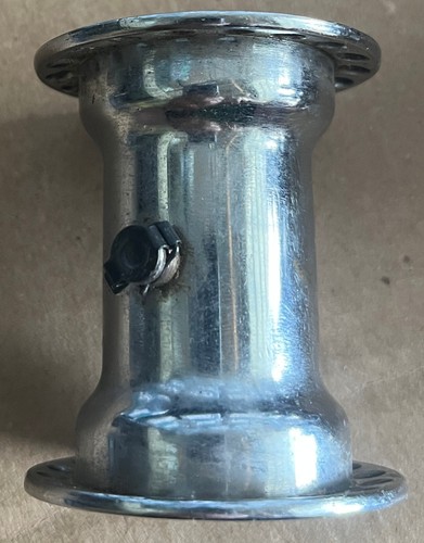 VINTAGE CHROME 36 HOLE BICYCLE BIKE WHIZZER .120 NEW DEPARTURE FRONT HUB - Bild 2 von 4