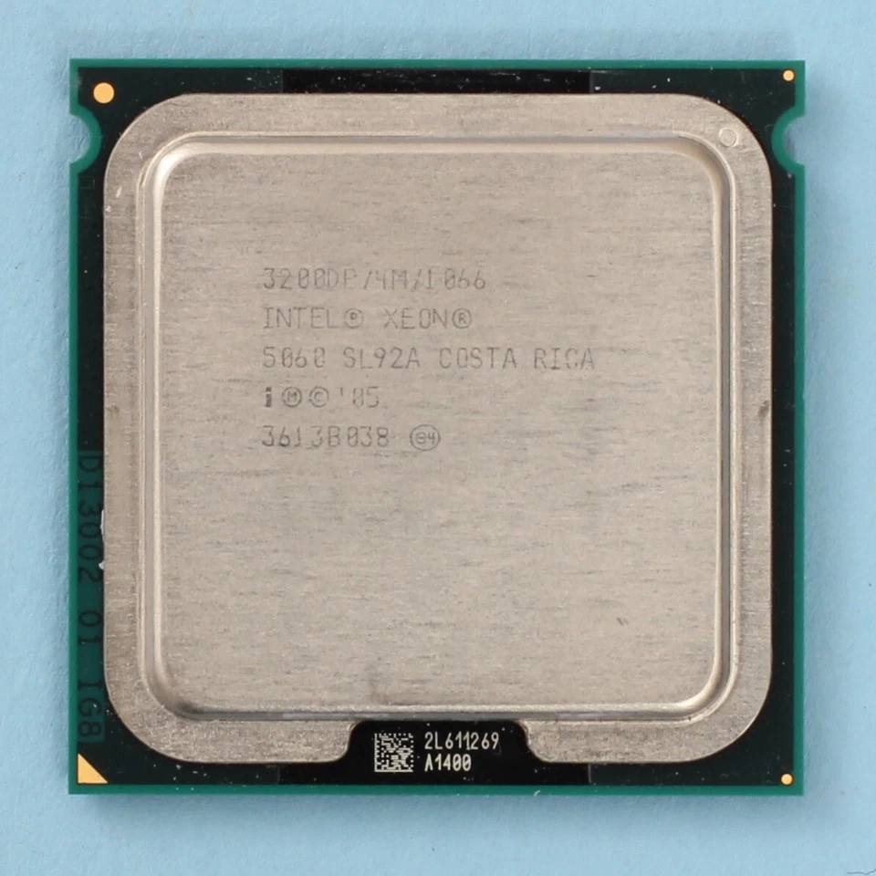 Intel Xeon 5060 3.2Ghz Dual Core 4MB / 1066Mhz FSB LGA771 CPU Processor SL92A - Image 2 of 3