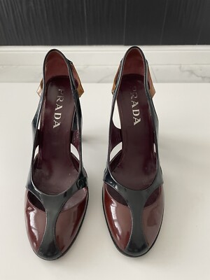 【co】Prada Patent Leather Heels 37 s-l400.jpg