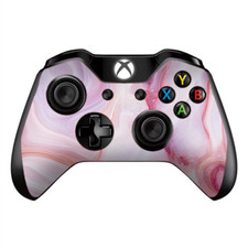 Skins Decal Wrap for Xbox One / One S Controller Pink Stone Marble Geode