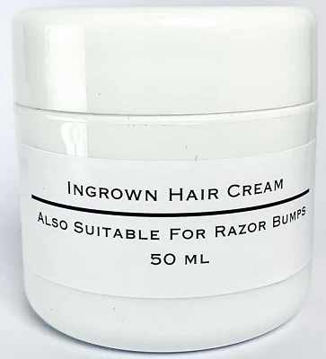 RM WELLNESS Razor Bump Stopper Treatment Cream Repair Shaving Skin Rash Ingrown Hairs - 50 g