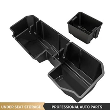 SYNTHACY Under Seat Storage Box for 2019-25 Silverado/Sierra 1500 2500HD 3500HD