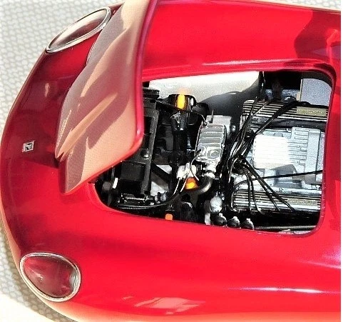 Custom Car 1963with Chevrolet 55Chevy57 Corvette Engine1 24Race12Model18 - Image 2 of 4