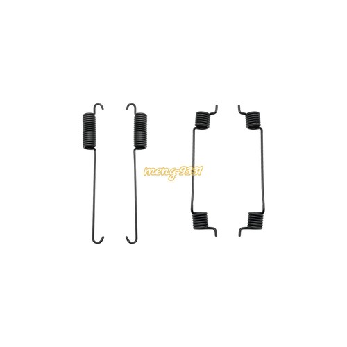 Front Brake Shoes Springs Pins Kit for Kawasaki Mule 600 610 SX KAF400 2005-2022 - Picture 6 of 7