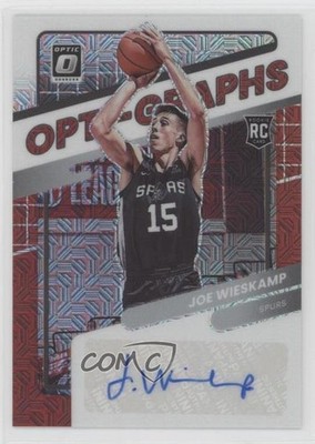 2021-22 Panini Donruss Optic Opti-Graphs Choice Prizm Joe Wieskamp Auto 0u1n