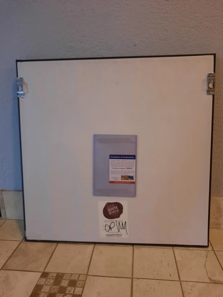 George Foreman & Joe Frazier Dual Signed Custom Framed - Image 4 of 4