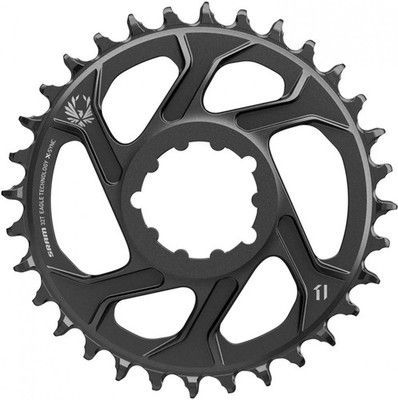 SRAM X-Sync 2 Eagle Kettenblatt 32T 3mm Offset Boost - Lunargrau MTB Chainrin...