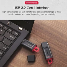 2PCS Kingston 256GB DTX DataTraveler Exodia USB Flash Drive Gen 1 Protective Cap