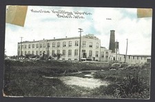 Antique 1906 Postcard * Beloit Wisconsin Racine Feet Knitting Works Mill Hose