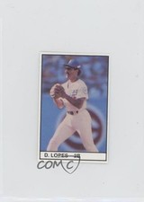 1981 All-Star Game Program Inserts Davey Lopes 0b0