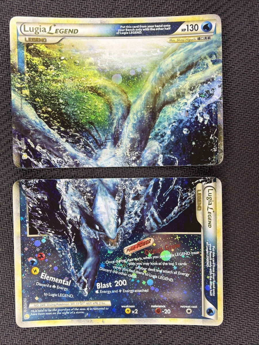 Lugia Pokémon TCG Heartgold & Soulsilver Individual Collectible