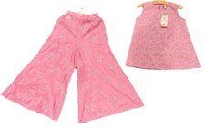 Ethnic Kids Pink Pakistani Girls 2PC Suit 6-7 Years Embroidered Eid  PartyWear