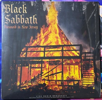 Black Sabbath    Paranoid in New Jersey  -LP Vinyl still sealed live*mint