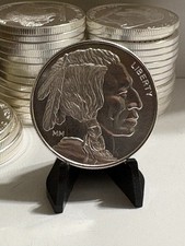 1 Mason Mint Indian Buffalo Silver Round 1 oz New BU .999 Fine Bullion 87.87 per troy oz