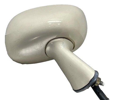 1981 Chevy Corvette OEM Right Hand Passengers Side Cable Door Mirror Cream 80 82