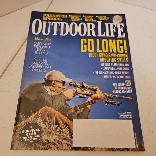 Outdoor Life Magazine Lot 5 Feb-May August 2014 Hunting Fishing Trapping - Imagen 6 de 6