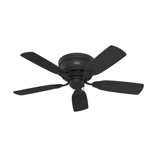 Hunter 42 inch Indoor Ceiling Fan No Light - Black Ceiling Fan without Light,... - Picture 1 of 12