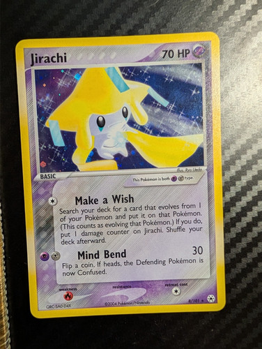 Jirachi 8/101 Hidden Legends Holo LP