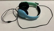 Nintendo Switch Over Ear Headphones Video Gaming Blue Green PDP LVL 40 