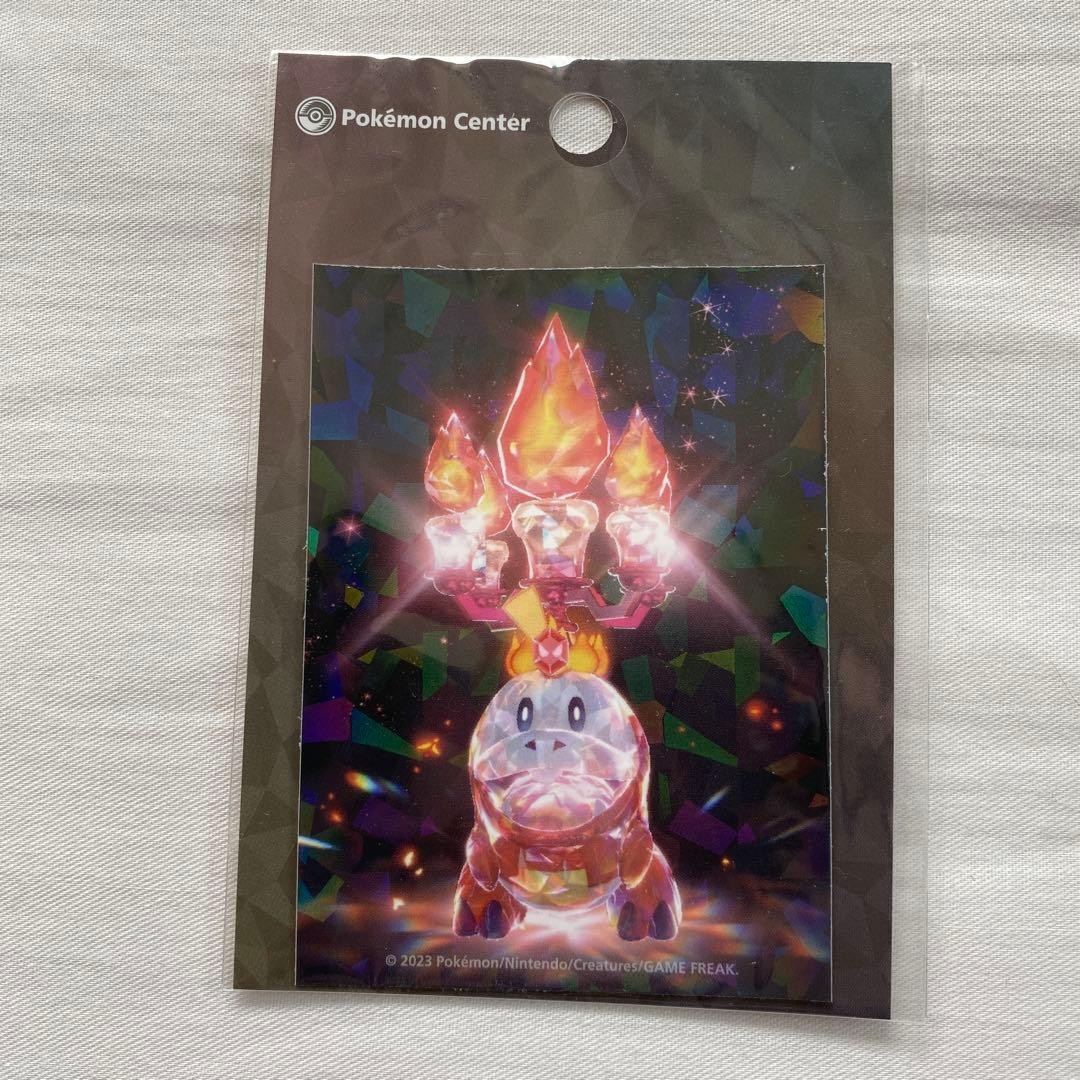 Pokemon Pegatina Fuego Tera Tipo Fuecoco