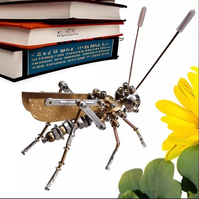 Mechanical Cricket 3D Metal Puzzle DIY Model Kit Laser Cut Assembly Craft