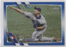 2021 Topps Chrome Blue Refractor 86/150 Shun Yamaguchi #15 0il7
