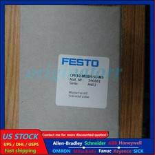 one New Festo CPE10-M1BH-5L-M5 196881 Solenoid Valve Quality assurance