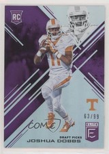 2017 Panini Elite Draft Picks Aspirations Purple 63/99 R Joshua Dobbs #196 7ti