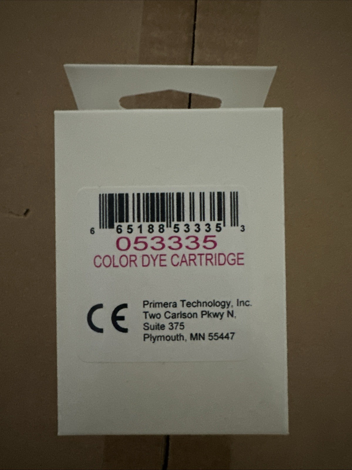 Primera 053335 53335 Color Dye Ink Cartridge 18C0050 - Brand New