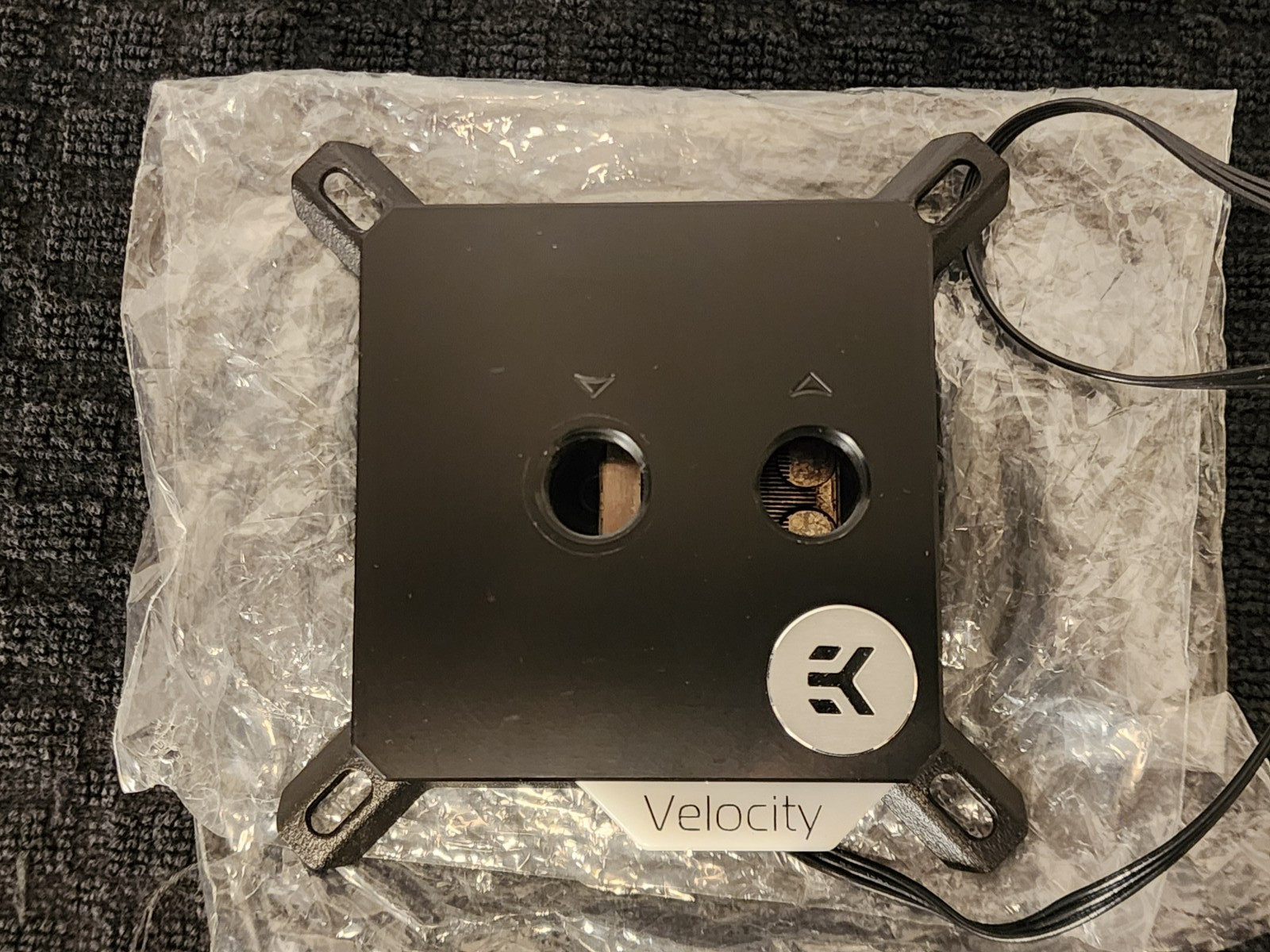 EK-Quantum Velocity D-RGB - Nickel + Acetal w/LGA 1700 Backplate