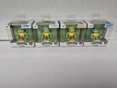 Teenage Mutant Ninja Turtles Metalfigs Jada  TMNT 2.5'' Complete Set of 4