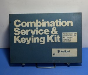 Kwikset Combination Service & Keying Kit w/ Pins, Springs, Hardware. Large Mix