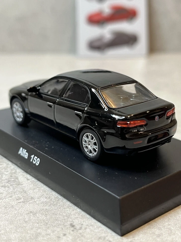 Kyosho - Colección Alfa Romeo - 159 - Negro - 1/64 - Mini Coche - R13 Foto 2 de 4