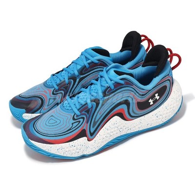 Under Armour Spawn 6 MM UA Capri Red Solstice White Men Basketball