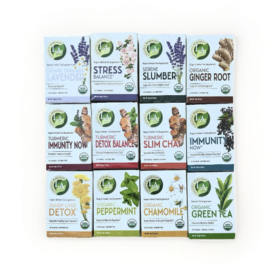 Lifestyle Awareness Organic Herbal Tea Supplement Detox Cleanse