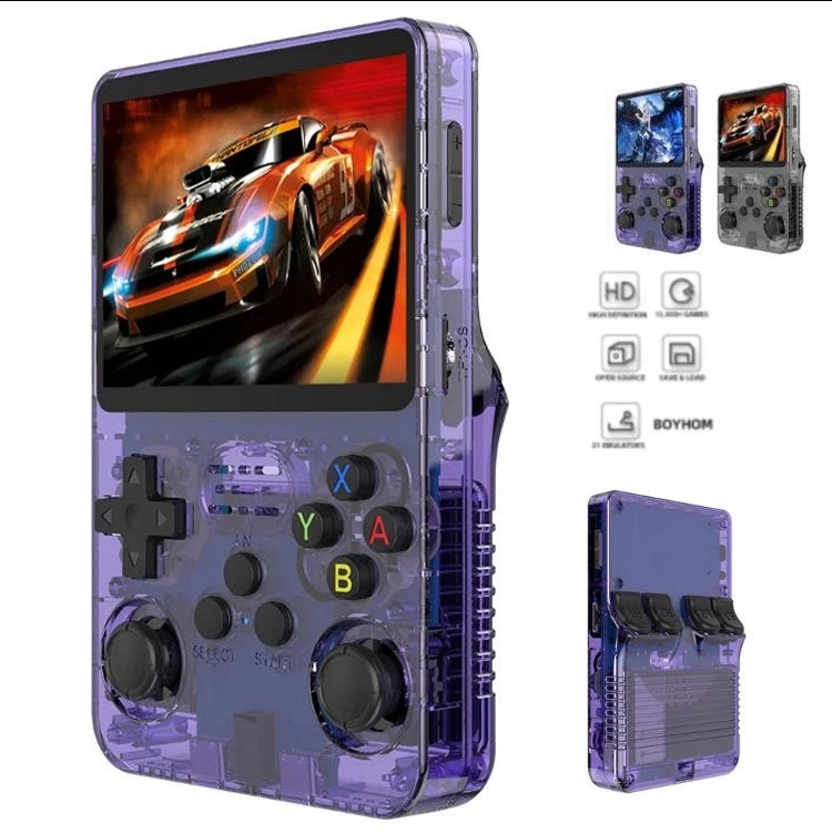 Pocket-sized Linux-powered retro emulation beast with a crisp 3.5" IPS screen and 128GB of games ready to go.