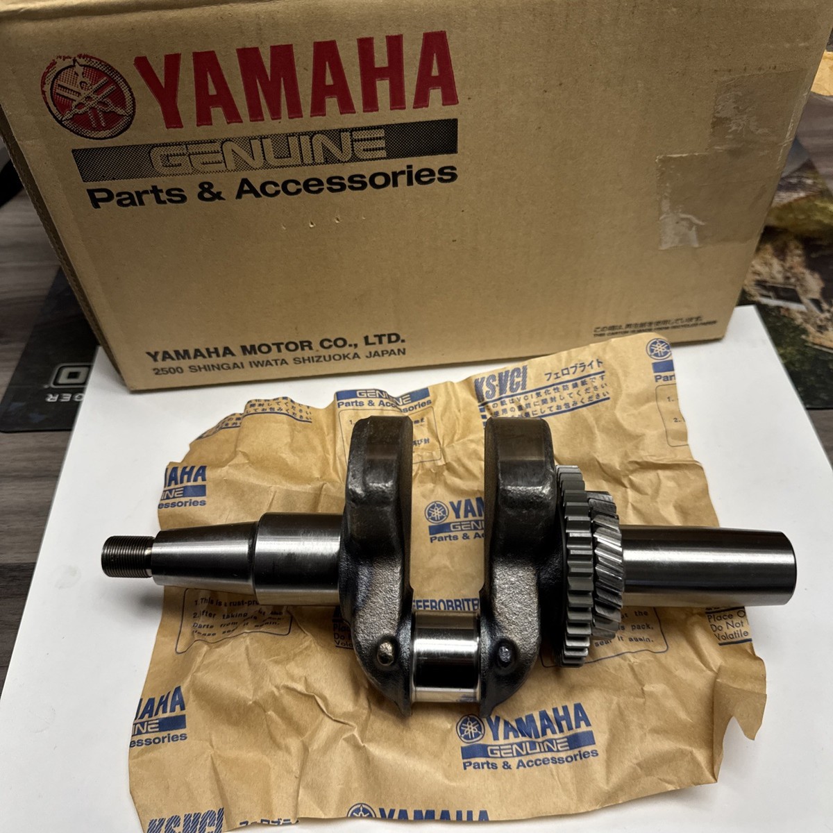 Yamaha OEM Crankshaft Golf Cart G2, G8, G9, G11, G14 J38-11400-00