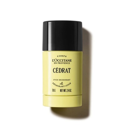 L'OCCITANE C?drat Stick Deodorant 70g, langanhaltende Zitrusfrische,