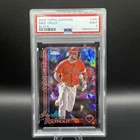 2025 Topps Mike Trout Sapphire Black Refractor #100 #9/10 Angels PSA 9