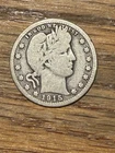 1915 Barber Quarter : Very Good   VG