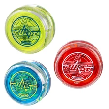 Duncan Toys Pulse LED Light-Up Yo-Yo, Intermediate Level Yo-Yo with Ball Bearing