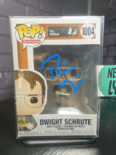 Signed Funko Pop Dwight Schrute #1004 – Rainn Wilson Autograph – The Office