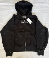 Felpa con cappuccio e zip Supreme MM6 Maison Margiela Box Logo -PICCOLA-