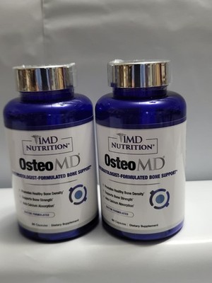 2 Pack 1MD Nutrition OsteoMD Bone Health Support 90 Softgels Each Exp 12/2027