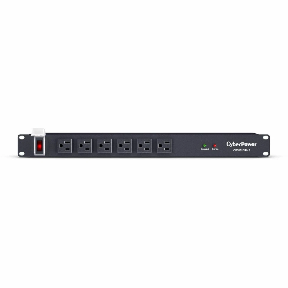 CyberPower Rackbar CPS1615RMS 16-Outlets Surge Suppressor/Protector - Image 2 of 4